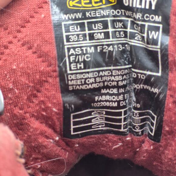 Keen Utility Women's Seattle Waterproof Aluminum Safety Toe Work Boot size 9 M - Picture 6 of 7